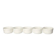 Danny Home Ramekin White Bowl 5 Pieces Set 86ml at Zubaidas Homestore Pakistan
