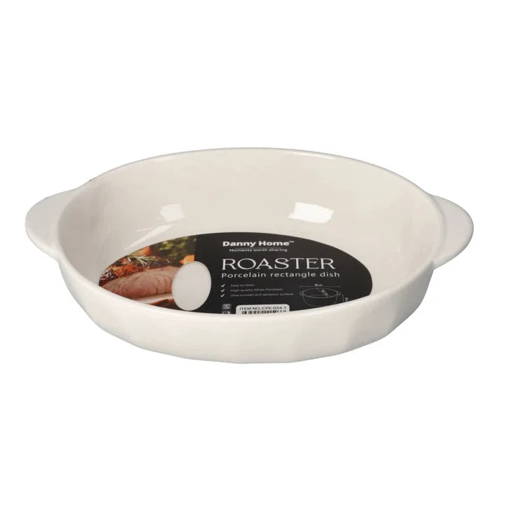 Danny Home Rectangular Oval Roaster Dish 35cm at Zubaidas Homestore Pakistan