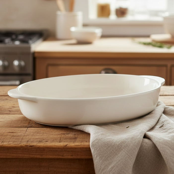 Danny Home Rectangular Oval Roaster Dish 35cm at Zubaidas Homestore