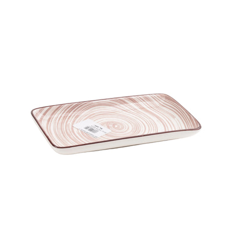 Danny Home Rectangular Platter Brown Swirl Pattern 17cm at Zubaidas Homestore Best for Home Shopping Pakistan