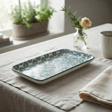 Danny Home Rectangular Platter Mosaic Geometric Pattern 17cm at Zubaidas Homestore Pakistan
