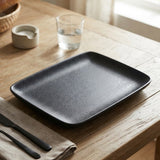 Danny Home Rectangular Serving Platter 22.8cm Black at Zubaidas Homestore 