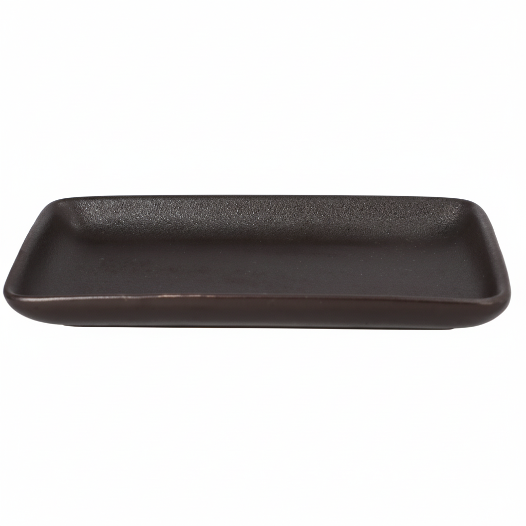 Danny Home Rectangular Serving Platter Black 18cm at Zubaidas Homestore Pakistan