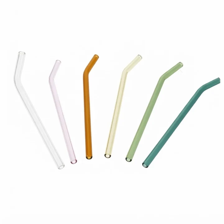 Danny Home Reusable Glass Straw 7 Pieces Set at Zubaidas Homestore Pakistan