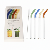 Danny Home Reusable Glass Straws With Brush at Zubaidas Homestore 