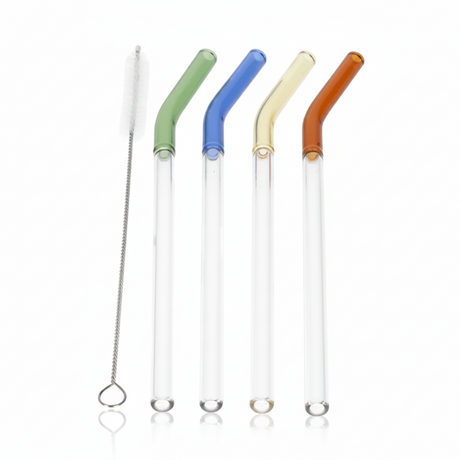 Danny Home Reusable Glass Straws With Brush at Zubaidas Homestore Pakistan