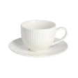 Danny Home Ribbed Design Cup and Saucer 6 Pieces Set at Zubaidas Homestore