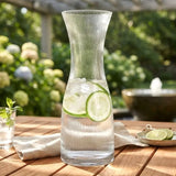 Danny Home Ribbed Glass Water Carafe 1200ml at Zubaidas Homestore 