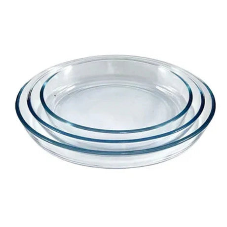 Danny Home Round Borosilicate Baking Pan 3 Pieces Set at Zubaidas Homestore Pakistan