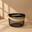 Danny Home Round Mesh Stainless Steel Storage Basket 26cm at Zubaidas Homestore