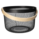 Danny Home Round Mesh Stainless Steel Storage Basket 26cm at Zubaidas Homestore Pakistan