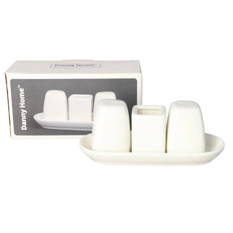 Danny Home Salt and Pepper Shaker and Toothpick Holder at Zubaidas Homestore 