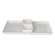 Danny Home Serving Platter and Dipping Bowl 3 Pieces Set at Zubaidas Homestore Pakistan