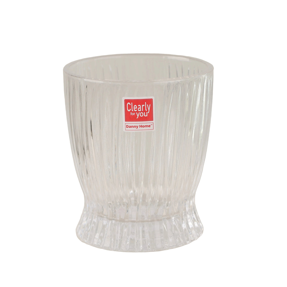 Danny Home Shining Crystal 6 Pieces Glass Set 285ml at Zubaidas Homestore Pakistan