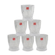 Danny Home Shining Crystal 6 Pieces Glass Set 285ml at Zubaidas Homestore
