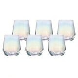 Danny Home Shining Crystal 6 Pieces Glass Set 360ml at Zubaidas Homestore 