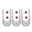 Danny Home Shining Crystal Glass 6 Pieces Set 210ml at Zubaidas Homestore 
