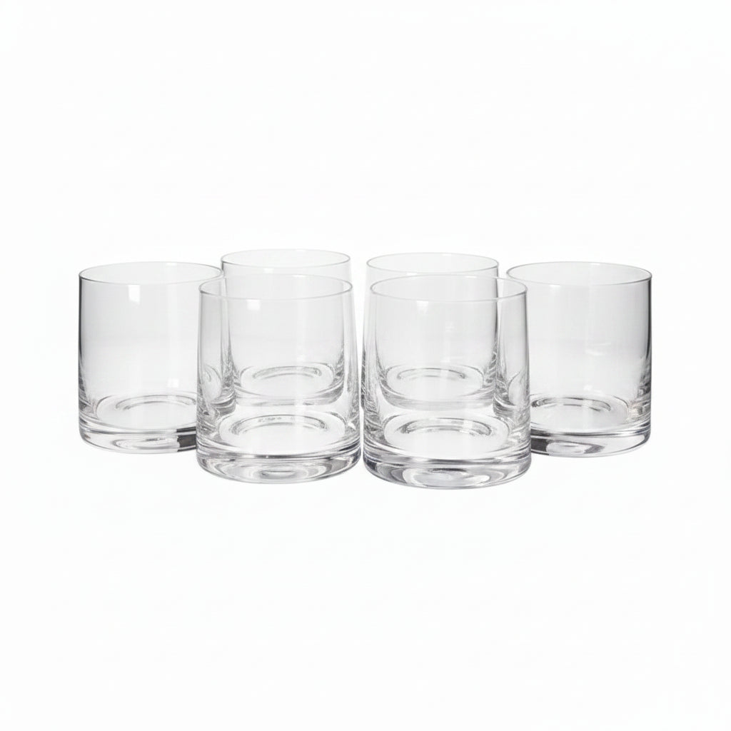Danny Home Short Whisky Glass 6 Pieces Set 280ml at Zubaidas Homestore Pakistan