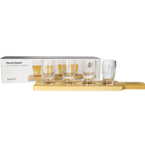 Danny Home Shot Glasses and Serving Paddle 5 Pieces Set 160ml at Zubaidas Homestore 