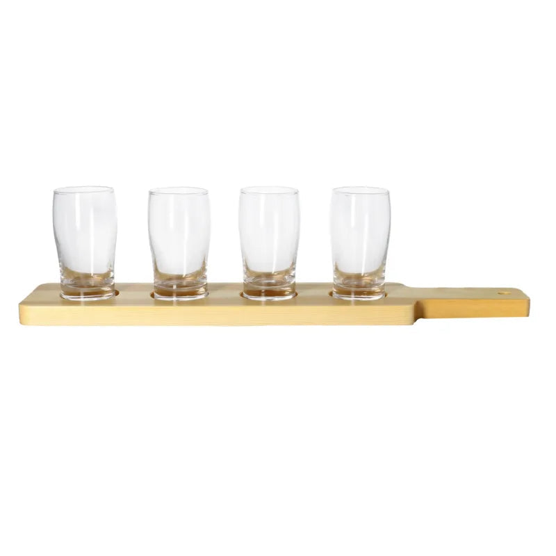 Danny Home Shot Glasses and Serving Paddle 5 Pieces Set 160ml at Zubaidas Homestore Pakistan