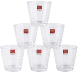 Danny Home Sofranizi Shining Crystal Glass Set 6 Pieces Set 255ml at Zubaidas Homestore 