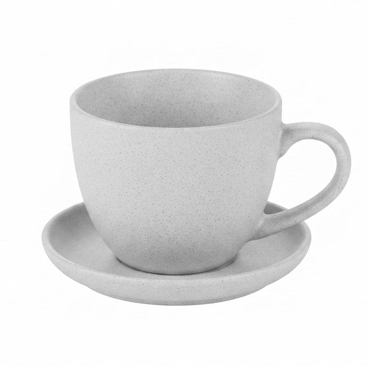 Danny Home Speckled Cup and Saucer 6 Pieces Set at Zubaidas Homestore