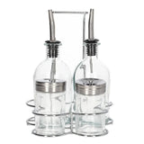 Danny Home Spice and Oil Bottle Dispenser 5 Pieces Set at Zubaidas Homestore Pakistan