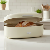 Danny Home Stainless Steel Bread Box 33cm White at Zubaidas Homestore 