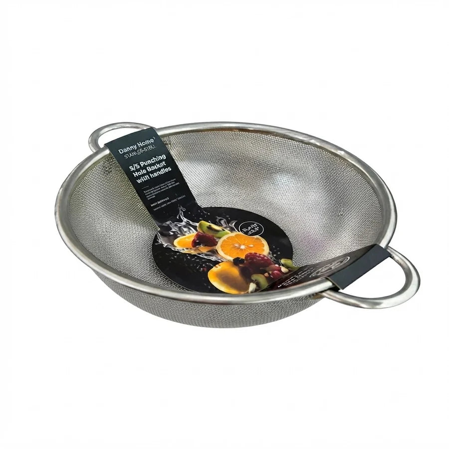 Danny Home Stainless Steel Colander 23.5cm at Zubaidas Homestore Pakistan