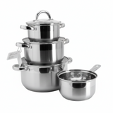 Danny Home Stainless Steel Cookware 7 Pieces Set at Zubaidas Homestore Pakistan