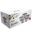 Danny Home Stainless Steel Cookware 9 Pieces Set at Zubaidas Homestore