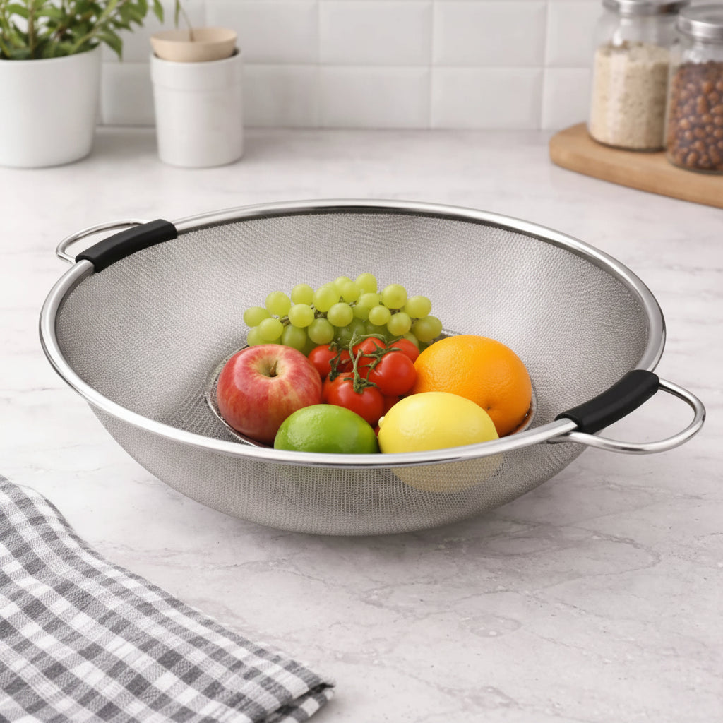Danny Home Stainless Steel Draining Basin 34.5cm at Zubaidas Homestore 