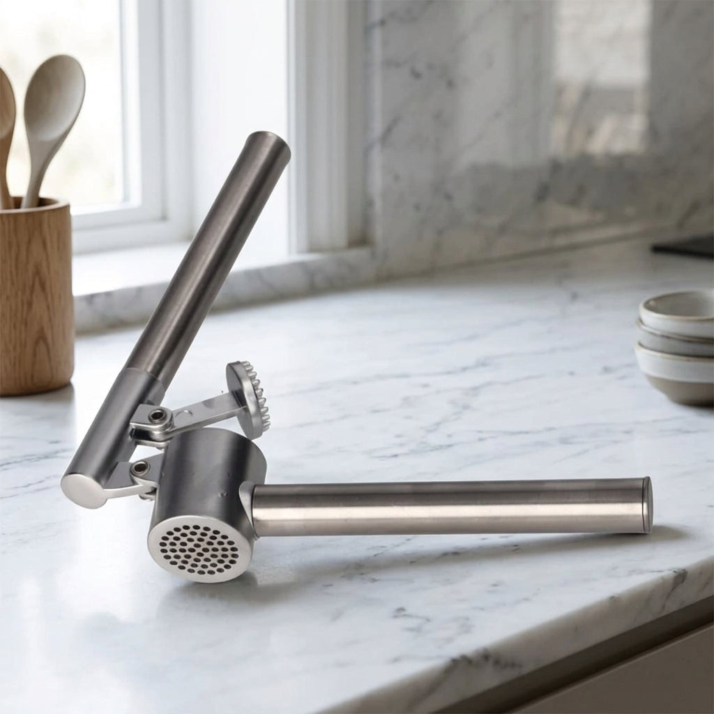 Danny Home Stainless Steel Garlic Presser 15.5cm at Zubaidas Homestore