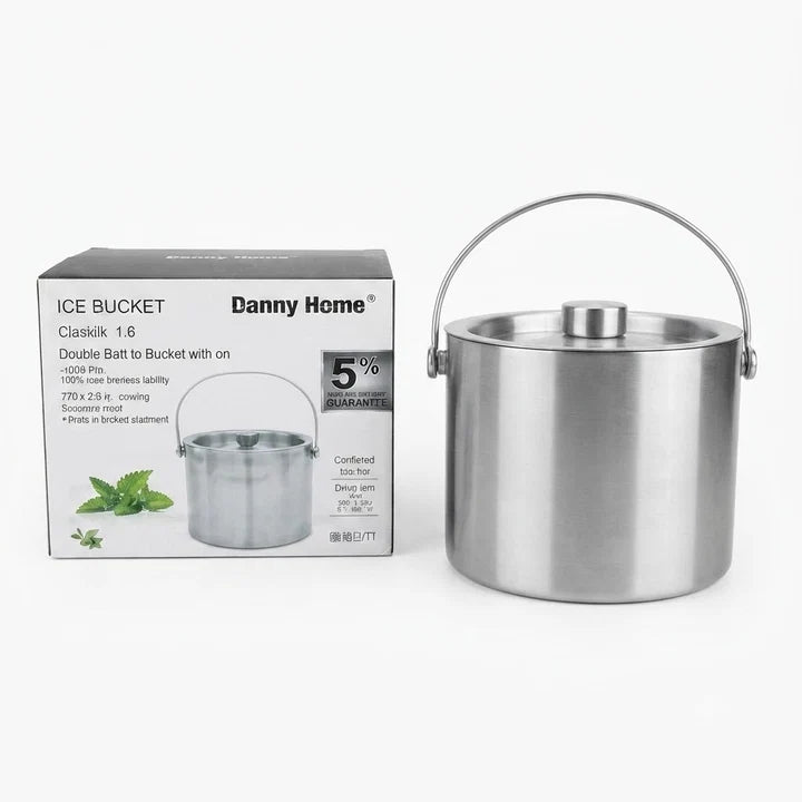 Danny Home Stainless Steel Ice Bucket 1.6 Liters at Zubaidas Homestore