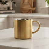 Danny Home Stainless Steel Mug 400ml Gold at Zubaidas Homestore