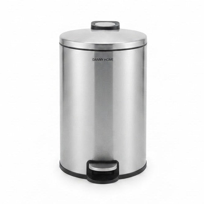 Danny Home Stainless Steel Pedal Trash Can 30 Liter at Zubaidas Homestore