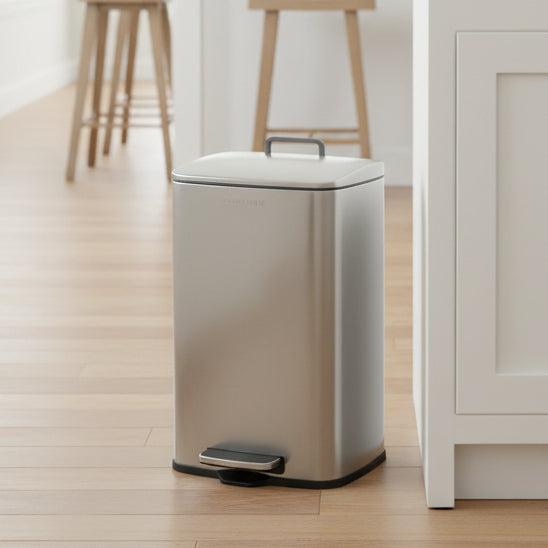 Danny Home Stainless Steel Pedal Waste Bin 30 Liter at Zubaidas Homestore Pakistan