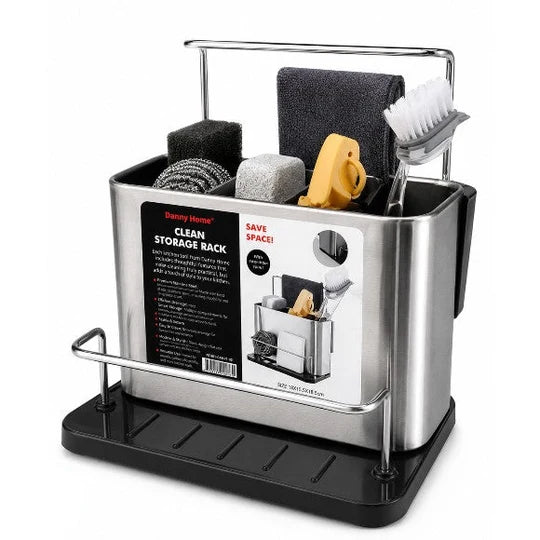 Danny Home Stainless Steel Sink Caddy 18.8cm at Zubaidas Homestore 