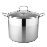 Danny Home Stainless Steel Stockpot With Glass Lid 24cm at Zubaidas Homestore 