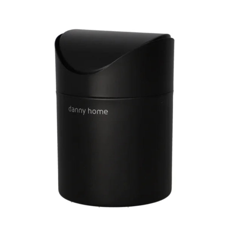 Danny Home Stainless Steel Trash Can 1.5 Liter Black at Zubaidas Homestore Pakistan