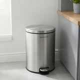 Danny Home Stainless Steel Waste Bin 12 Liter at Zubaidas Homestore