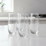 Danny Home Stemless Clear 4 Pieces Glass Set 490ml at Zubaidas Homestore