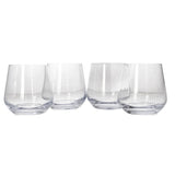 Danny Home Stemless Tumbler 4 Pieces Glass Set 420ml at Zubaidas Homestore Pakistan