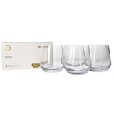 Danny Home Stemless Tumbler 4 Pieces Glass Set 420ml at Zubaidas Homestore