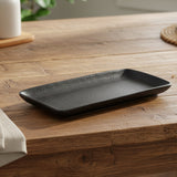 Danny Home Stoneware Serving Platter 20cm Black at Zubaidas Homestore 