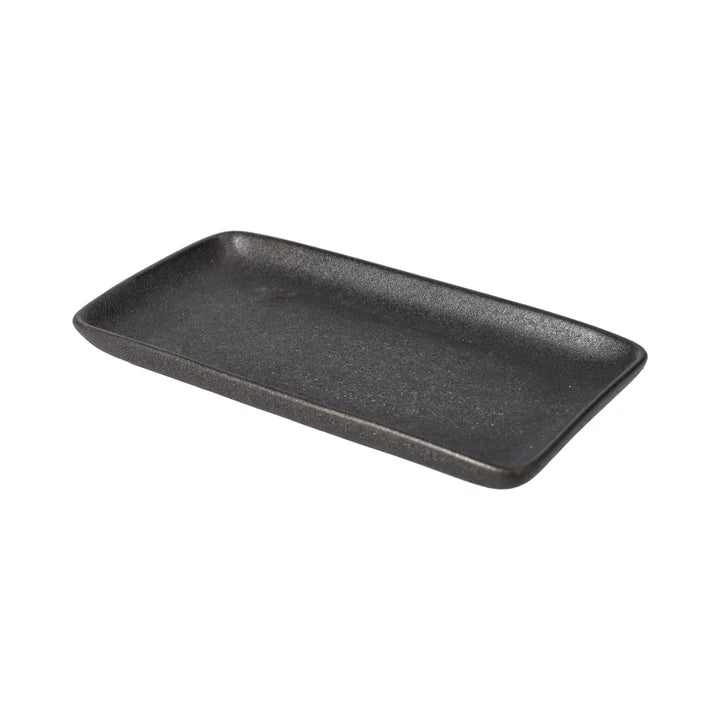 Danny Home Stoneware Serving Platter 20cm Black at Zubaidas Homestore Pakistan