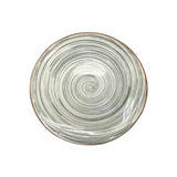 Danny Home Swirl Pattern Ceramic Flat Dinner Plate 19cm at Zubaidas Homestore Paskistan