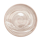 Danny Home Swirl Pattern Ceramic Flat Dinner Plate 26.6cm Beige at Zubaidas Homestore Pakistan