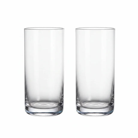 Danny Home Tall Clear 6 Pieces Glass Set 380ml at Zubaidas Homestore Pakistan