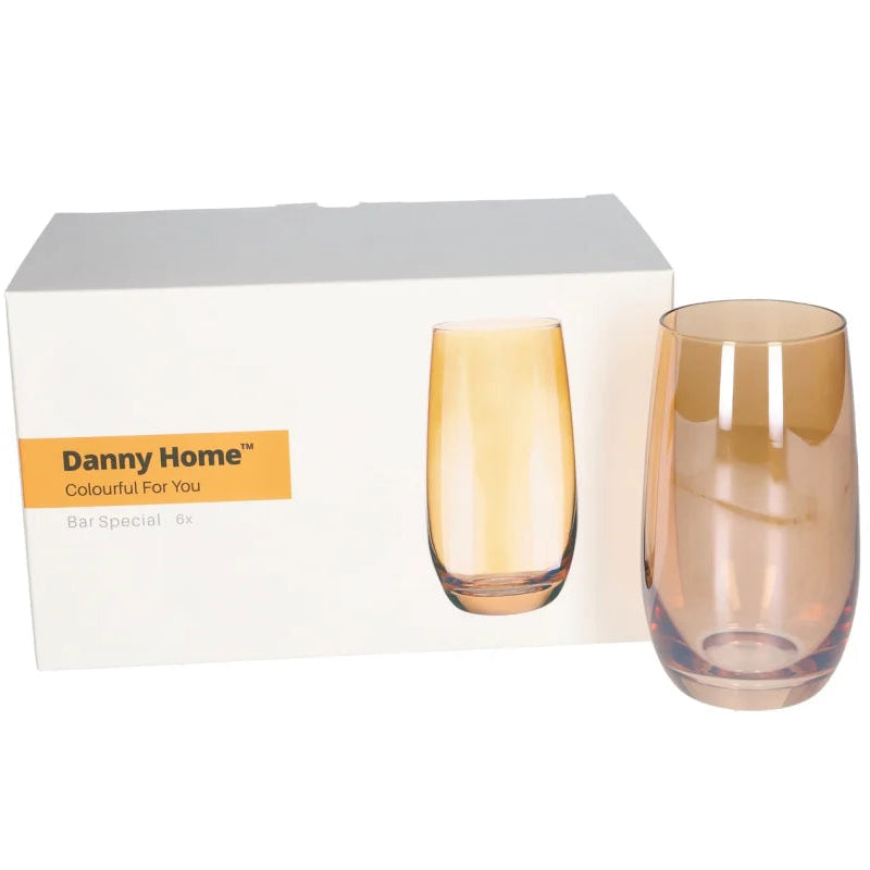 Danny Home Tall Tumbler Glass 6 Pieces Set 410ml at Zubaidas Homestore. Best Online Homestore in Pakistan